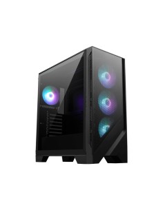 MSI MAG Forge 320R AIRFLOW Micro Torre Negro, Transparente