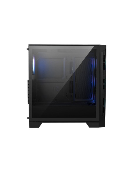 MSI MAG Forge 320R AIRFLOW Micro Torre Negro, Transparente
