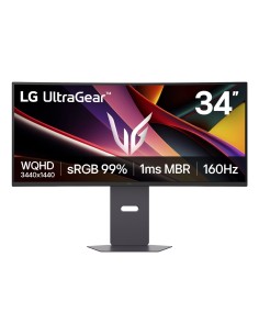 LG 34G600A-B pantalla para PC 86,4 cm (34") 3440 x 1440 Pixeles Wide Quad HD LCD Negro