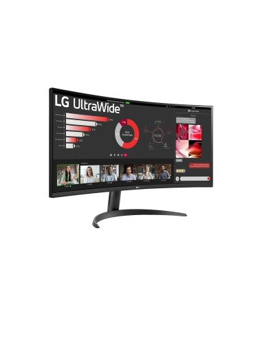 LG 34WR50QK-B pantalla para PC 86,4 cm (34") 3440 x 1440 Pixeles Wide Quad HD Negro