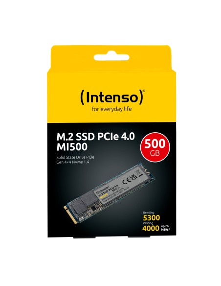 Intenso 3836450 unidad de estado sólido 500 GB M.2 PCI Express 4.0 NVMe