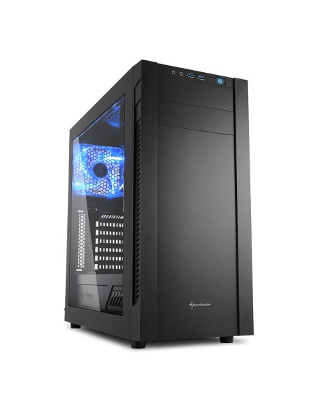 Sharkoon S25-W Midi Tower Negro