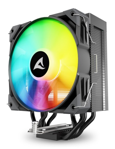 Sharkoon A50 RGB Procesador Refrigerador de aire 12 cm Negro 1 pieza(s)