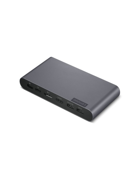 Lenovo 40B30090EU base para portátil y replicador de puertos 2 x USB 3.2 Gen 2 (3.1 Gen 2) Type-C Gris