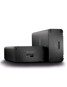 Lindy 42708 ampliador de red Transmisor y receptor de red Negro