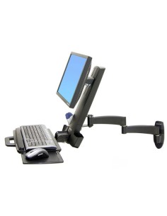 Ergotron 200 Series Combo Arm 61 cm (24") Pared Negro