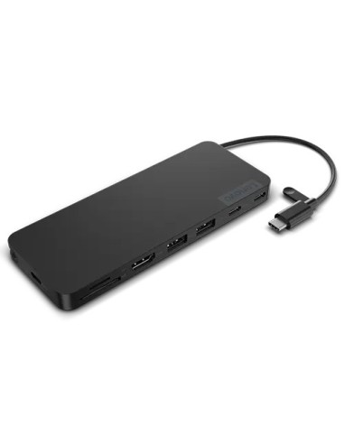 Lenovo 4X11N40212 base para portátil y replicador de puertos Alámbrico USB 3.2 Gen 1 (3.1 Gen 1) Type-C Negro