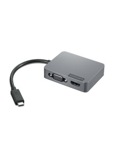 Lenovo 4X91A30366 base para portátil y replicador de puertos Alámbrico USB 2.0 Type-C Gris 2
