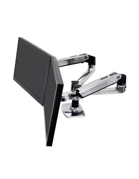 Ergotron LX Series 45-245-026 soporte para monitor 68,6 cm (27") Escritorio Plata