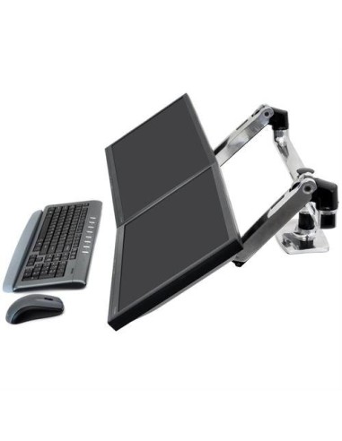 Ergotron LX Series 45-245-026 soporte para monitor 68,6 cm (27") Escritorio Plata
