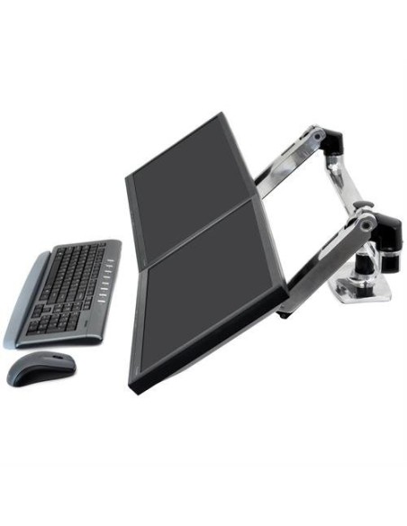 Ergotron LX Series 45-245-026 soporte para monitor 68,6 cm (27") Escritorio Plata