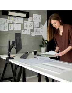 Ergotron NX Series NX MONITOR ARM BLACK 86,4 cm (34") Escritorio Negro 2