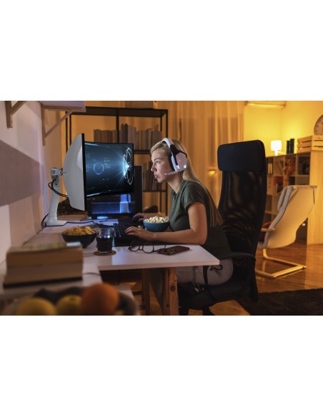 Ergotron HX Series 45-647-224 soporte para monitor 124,5 cm (49") Escritorio Negro