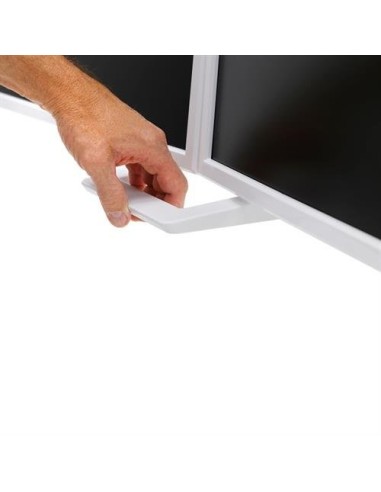 Ergotron HX Series 45-476-216 soporte para monitor 81,3 cm (32") Escritorio Blanco