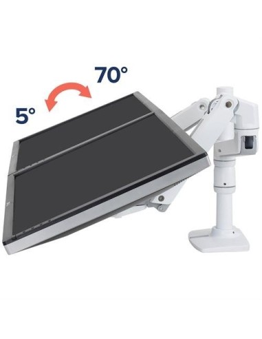 Ergotron LX Series 45-492-216 soporte para monitor 61 cm (24") Escritorio Blanco