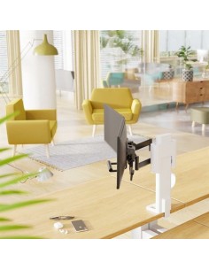 Ergotron TRACE 45-631-216 soporte para monitor 68,6 cm (27") Escritorio Blanco