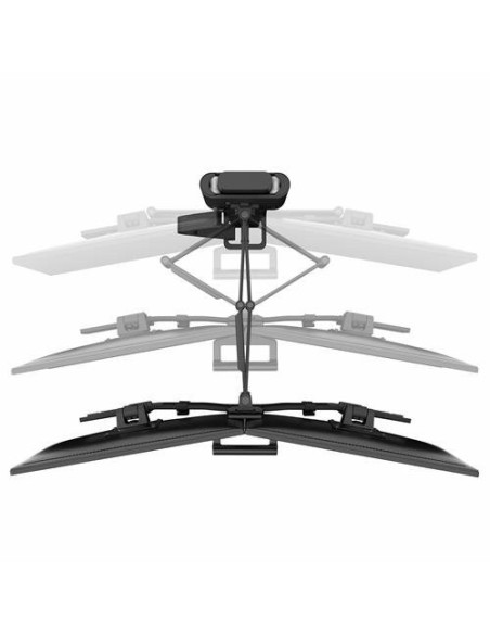 Ergotron TRACE 45-631-224 soporte para monitor 68,6 cm (27") Escritorio Negro