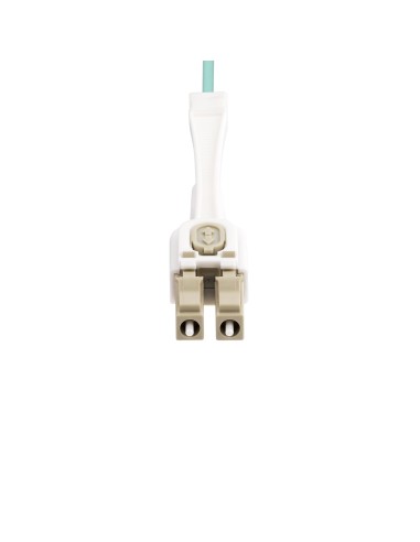 StarTech.com Cable de Fibra Óptica Multimodo LC a LC (UPC) OM4 de 5m - con Pestillos - 50 125µm - Redes de 100G - Resistente a