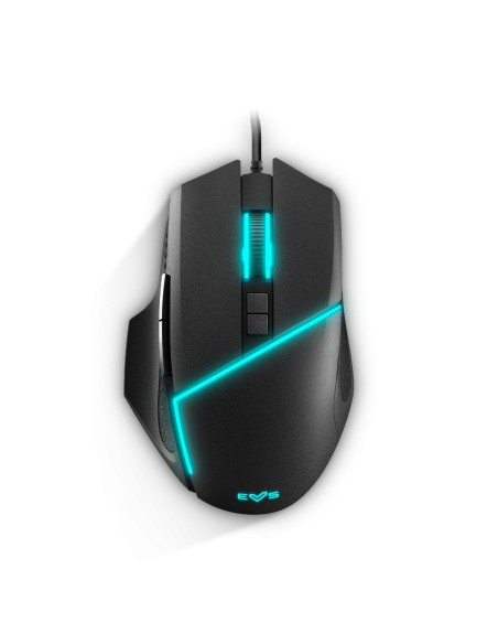 Energy Sistem ESG M2 Flash ratón Juego mano derecha USB tipo A Óptico 6400 DPI