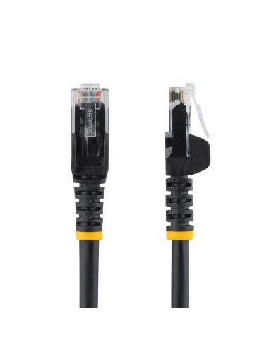 StarTech.com Cable de Red de 10m Negro Cat5e Ethernet RJ45 sin Enganches