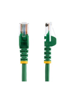 StarTech.com Cable de 2m Verde de Red Fast Ethernet Cat5e RJ45 sin Enganche - Cable Patch Snagless 2