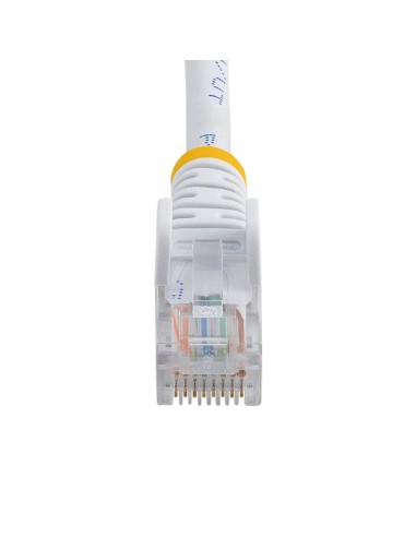 StarTech.com Cable de 3m Blanco de Red Fast Ethernet Cat5e RJ45 sin Enganche - Cable Patch Snagless