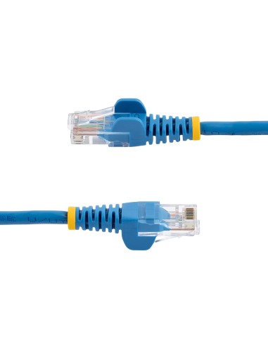 StarTech.com 45PAT5MBL cable de red Azul 5 m Cat5e U UTP (UTP)