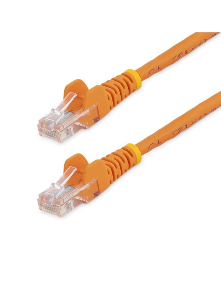 StarTech.com Cable de Red de 7m Naranja Cat5e Ethernet RJ45 sin Enganches