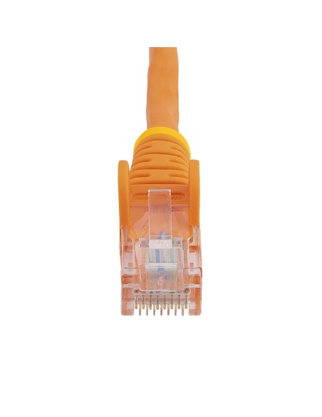 StarTech.com Cable de Red de 7m Naranja Cat5e Ethernet RJ45 sin Enganches