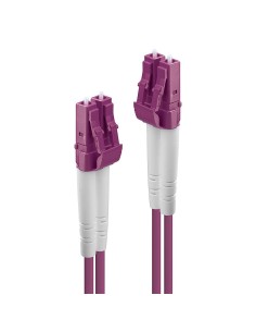 Lindy 46343 Cable de fibra óptica e InfiniBand 5 m LC Rosa