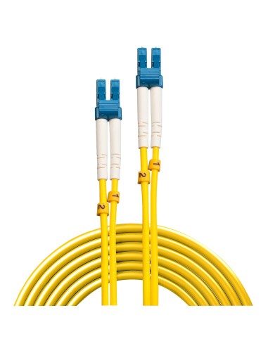Lindy 47451 Cable de fibra óptica e InfiniBand 2 m LC Amarillo