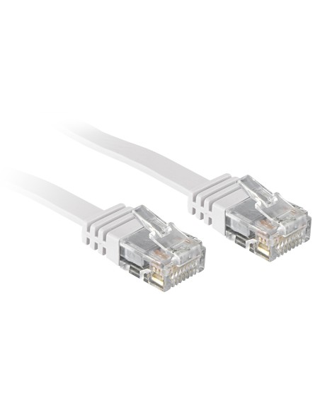 Lindy 2m Cat.6 cable de red Blanco Cat6