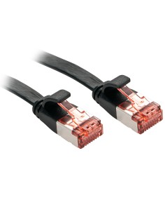 Lindy RJ45 Cat.6 U FTP 5m cable de red Negro Cat6 U FTP (STP)