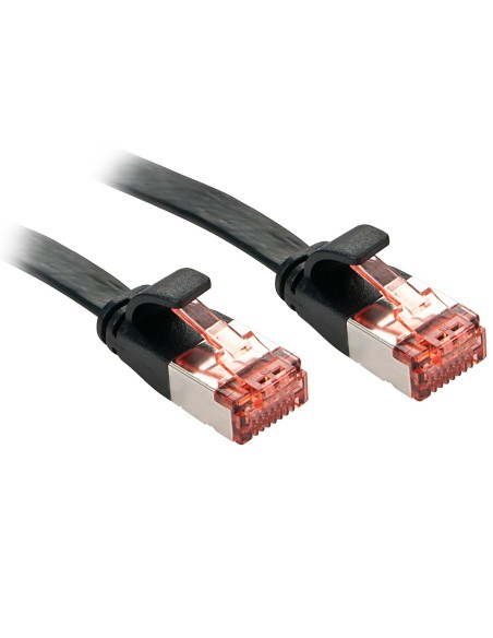 Lindy RJ45 Cat.6 U FTP 5m cable de red Negro Cat6 U FTP (STP)