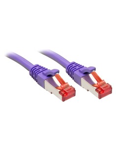 Lindy Rj45 Rj45 Cat6 3m cable de red Púrpura S FTP (S-STP)