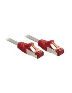 Lindy CrossOver Cat.6 S FTP 10m cable de red Gris Cat6 S FTP (S-STP)