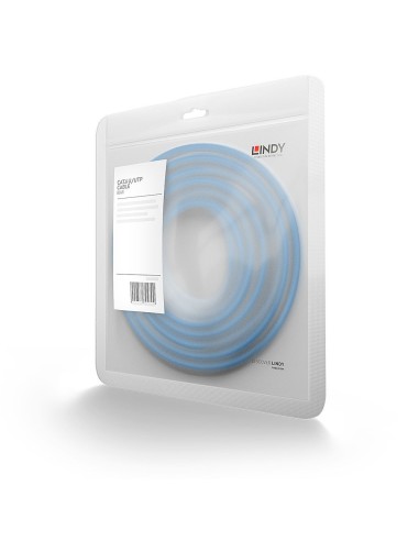 Lindy 48016 cable de red Azul 0,5 m Cat6 U UTP (UTP)