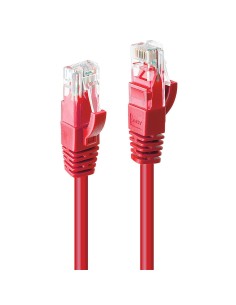 Lindy 48032 cable de red Rojo 1 m Cat6 U UTP (UTP) 2