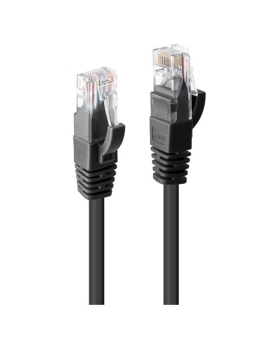 Lindy 48080 cable de red Negro 5 m Cat6 U UTP (UTP)