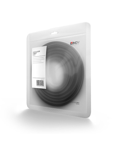 Lindy 48080 cable de red Negro 5 m Cat6 U UTP (UTP)