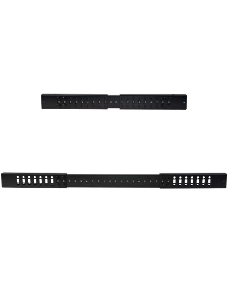 StarTech.com Rack 8U Móvil de Marco Abierto de 4 Columnas para Servidores - Rack de 19 Pulgadas para Equipo de Red e