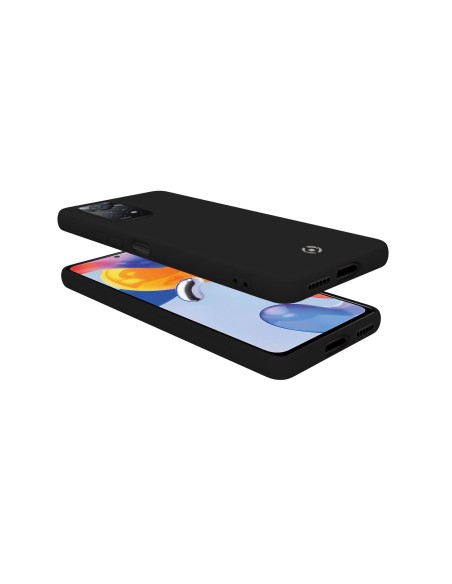 Celly Cromo funda para teléfono móvil 16,9 cm (6.67") Negro