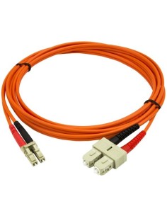 StarTech.com Cable Patch de Fibra Duplex Multimodo 50 125 2m LC - SC