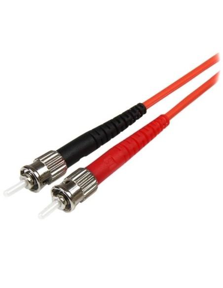 StarTech.com Cable Adaptador de Red de 5m Multimodo Dúplex Fibra Óptica LC-ST 50 125 - Patch Duplex