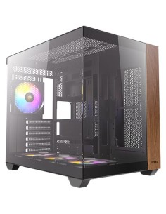 Antec CX800 Midi Tower Negro, Madera