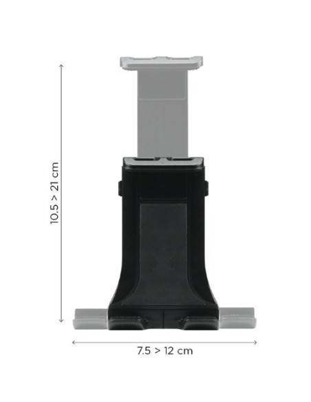 Mobilis U.FIX Soporte activo para teléfono móvil Teléfono móvil smartphone, Tablet UMPC Negro