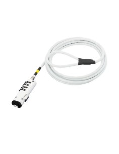 Mobilis 001330 cable antirrobo Blanco 1,8 m