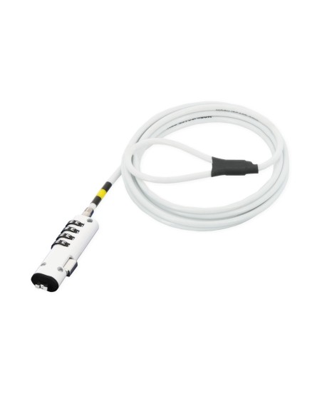 Mobilis 001330 cable antirrobo Blanco 1,8 m