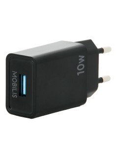 Mobilis 001360 cargador de dispositivo móvil Universal Negro Corriente alterna Auto