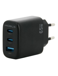 Mobilis 001364 cargador de dispositivo móvil Universal Negro Corriente alterna Auto